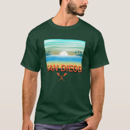 San Diego Design - Dark T - Shirt