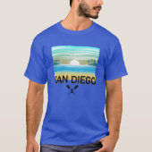 San Diego Design - Dark T - Shirt (Vorderseite)