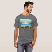 San Diego Design - Dark T - Shirt (Vorne ganz)