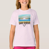 San Diego Design - Girls' Basic T - Shirt (Vorderseite)