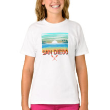 San Diego Design - Girls' Basic T - Shirt