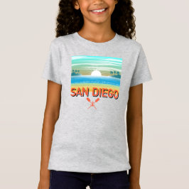 San Diego Design - Girls' Fine Jersey T - Shirt