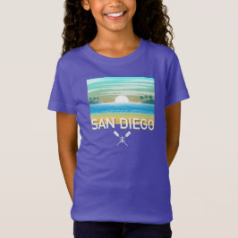 San Diego Design - Girls' Fine Jersey T - Shirt