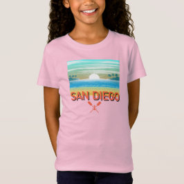 San Diego Design - Girls' Fine Jersey T - Shirt