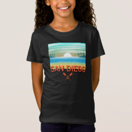 San Diego Design - Girls' Fine Jersey T - Shirt