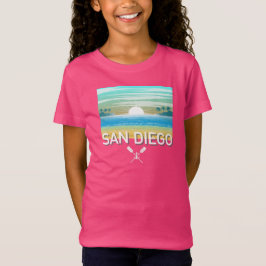San Diego Design - Girls' Fine Jersey T - Shirt