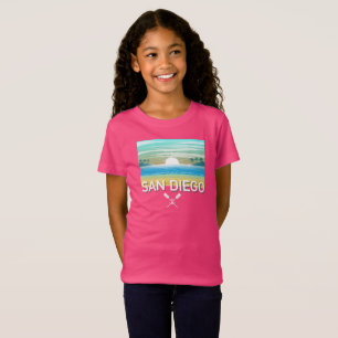 San Diego Design - Girls' Fine Jersey T - Shirt