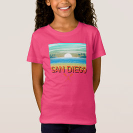 San Diego Design - Girls' Fine Jersey T - Shirt