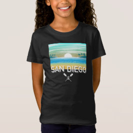 San Diego Design - Girls' Fine Jersey T - Shirt