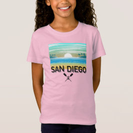 San Diego Design - Girls' Fine Jersey T - Shirt