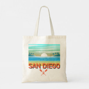 San Diego Design - Klassische Spielkarten Tragetasche