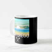 San Diego Design - Klassische Tasse (Vorderseite Links)