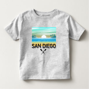 San Diego Design - Kleinkind Fine Jersey T - Shirt
