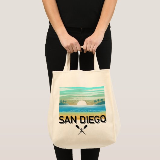 San Diego Design - Lebensmittelgeschäft Tasche (Vorderseite (Produkt))