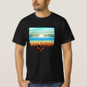 San Diego Design - Männerwert-T - Shirt (Vorderseite)