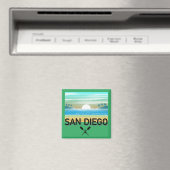 San Diego Design - Square Magnet (In Situ (Geschirrspüler))