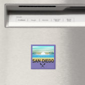 San Diego Design - Square Magnet (In Situ (Geschirrspüler))