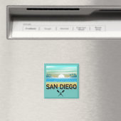 San Diego Design - Square Magnet (In Situ (Geschirrspüler))
