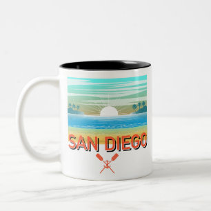 San Diego Design - Zwei-Tone-Tasse Zweifarbige Tasse