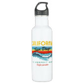 San Diego Edelstahlflasche (Vorderseite)