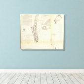 San Diego Eingang Leinwanddruck (Insitu (Holzboden))