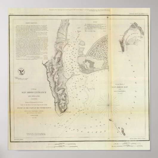 San Diego Eingang Poster (Vorne)