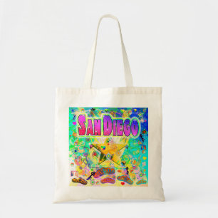 San Diego Epoch Hour Tote Bag Tragetasche