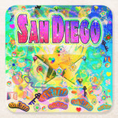 San Diego Epoch Hour Untersetzer (Vorderseite)