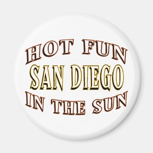 San Diego Fun Magnet (Vorne)