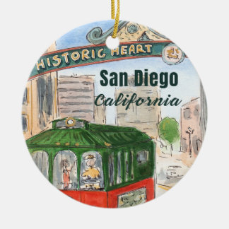 San Diego Gaslamp Quarter Ornament