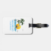 San Diego Gepäckanhänger (Rückseite horizontal)