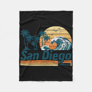 San Diego Gruppe Matching Familienurlaub Sommer Fleecedecke