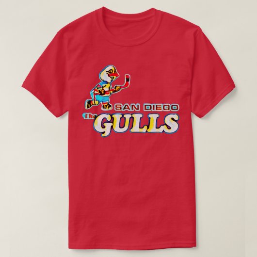 San Diego Gulls Hockey T-Shirt (Design vorne)