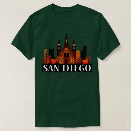 San Diego Halloween T-Shirt (Design vorne)