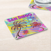 San Diego Happy and Hope Untersetzer (angewinkelt)