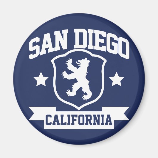 San Diego Heraldry Magnet (Vorne)