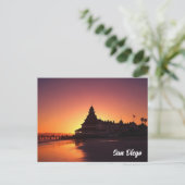 San Diego Hotel del Coronado Postkarte (Stehend Vorderseite)