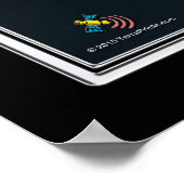 San Diego Intl Airport California Poster (Ecke)