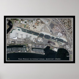 San Diego Intl Airport California Poster