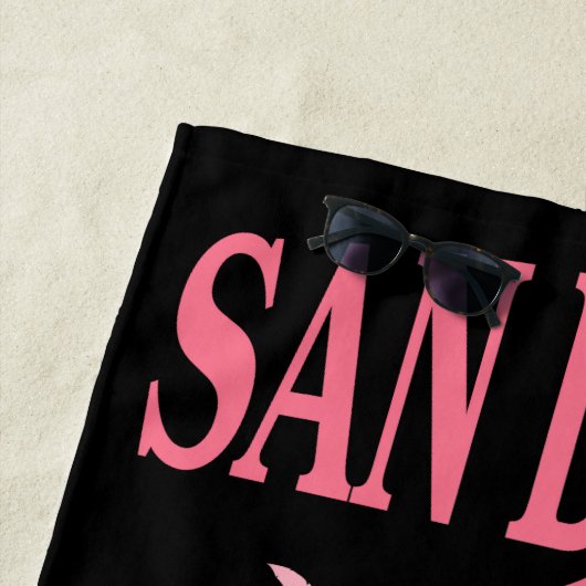 San Diego Junggeselinnen-Abschied Individueller Ur Strandtuch (Beispiel)