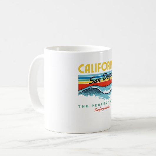 San Diego Kaffeetasse (Vorderseite Links)