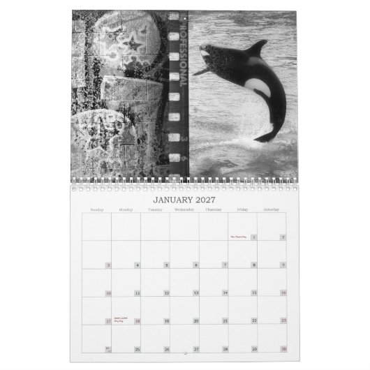 San Diego Kalender (Jan 2027)