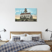 San Diego, Kalifornien - Altspanischer Leuchtturm Leinwanddruck (Insitu (Schlafzimmer))
