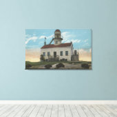 San Diego, Kalifornien - Altspanischer Leuchtturm Leinwanddruck (Insitu (Holzboden))