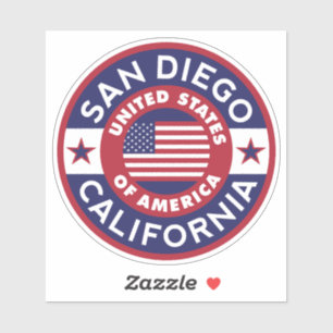SAN DIEGO, Kalifornien Aufkleber