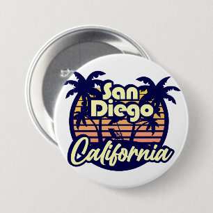 San Diego Kalifornien Button