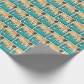 San Diego, Kalifornien Geschenkpapier (Ecke)