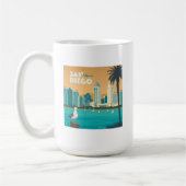 San Diego, Kalifornien Kaffeetasse (Links)
