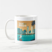San Diego, Kalifornien Kaffeetasse (Links)