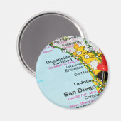San Diego, Kalifornien Magnet (Vorderseite/Rückseite)